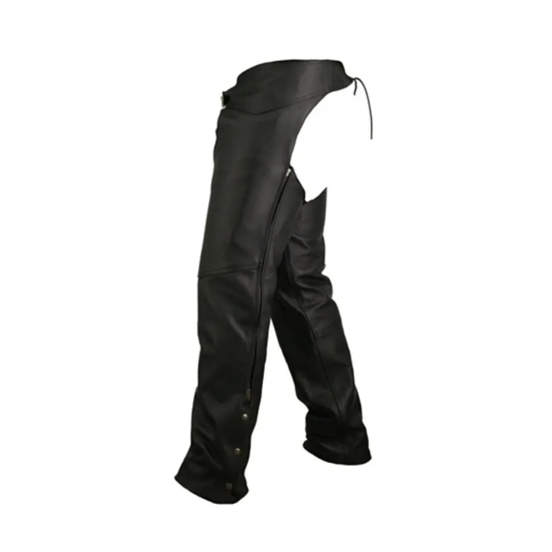 Men's Double Stitched Custom Leather Chaps (custom)