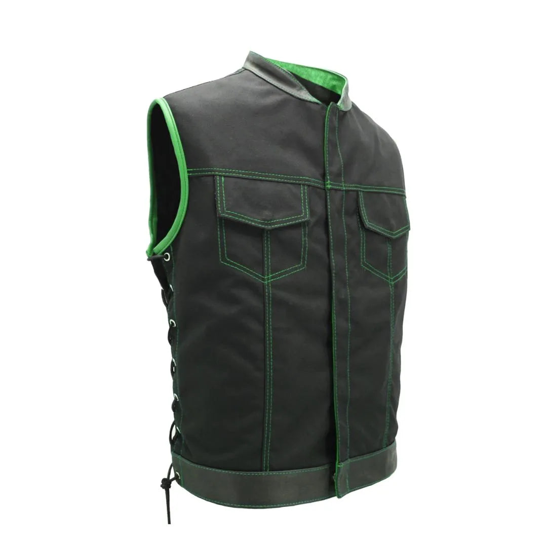 SOA Style Side Lace Water Resistant Military Grade Fabric (Cordura)