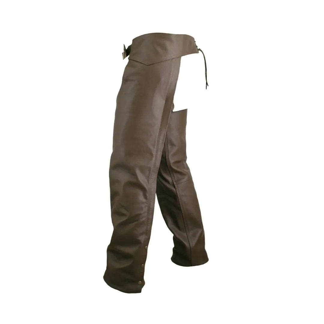 Men's Seamless Leather Chaps