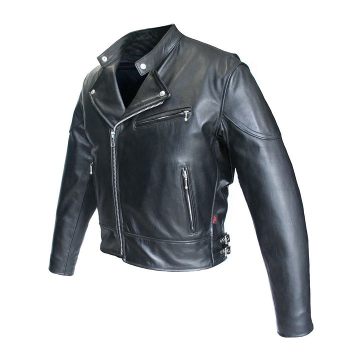Mens Hybrid Horsehide Biker Jacket