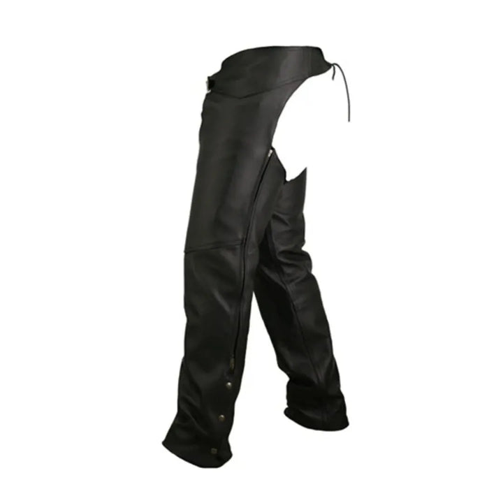 Men's Double Stitched Leather Chaps