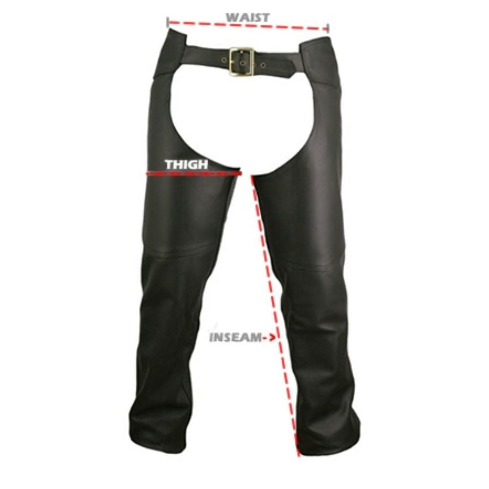 Men's Seamless Custom Leather Chaps (custom)