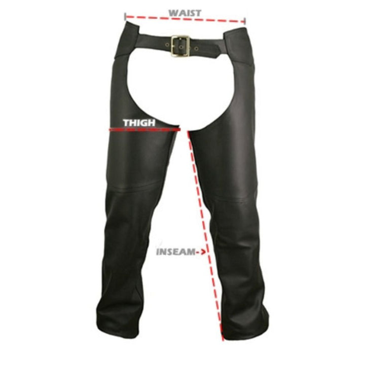 Men's Seamless Custom Leather Chaps (custom)