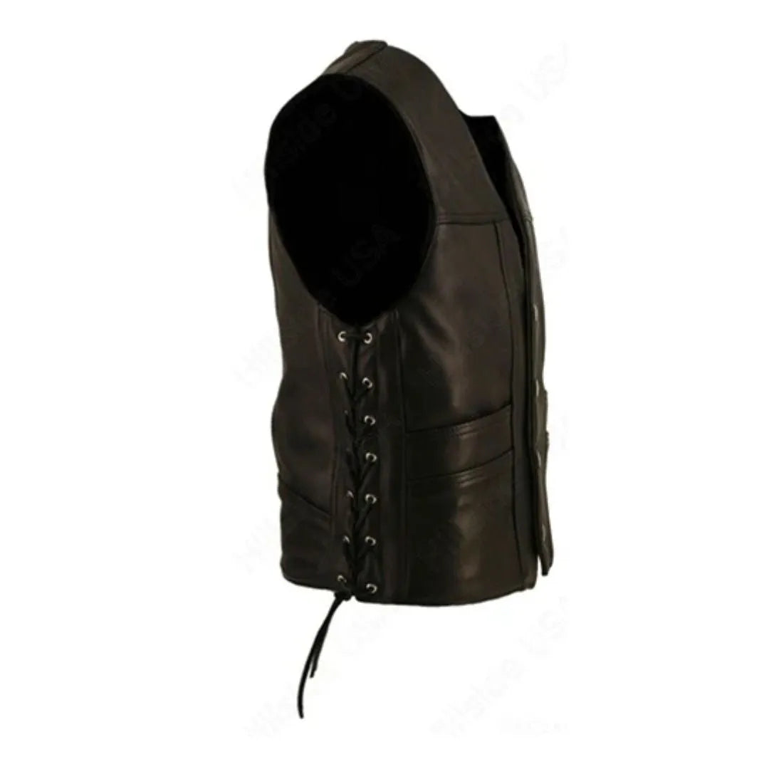 Cruiser Leather Vest (Custom)