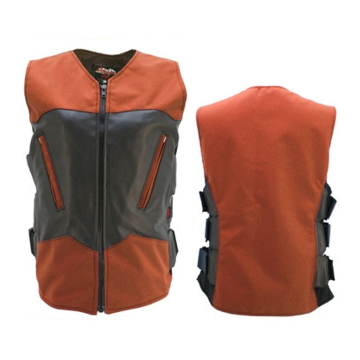 Women's Interceptor Combo Leather/Cordura Vest