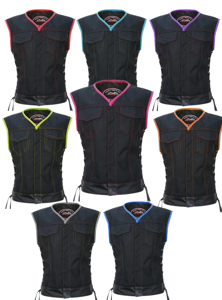 Women's Club Style Vest (CORDURA - MILITARY GRADE FABRIC)