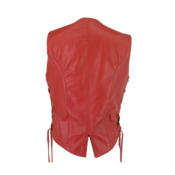 Women's Leather Vest
