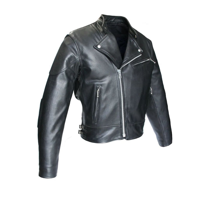 Mens Hybrid Horsehide Biker Jacket