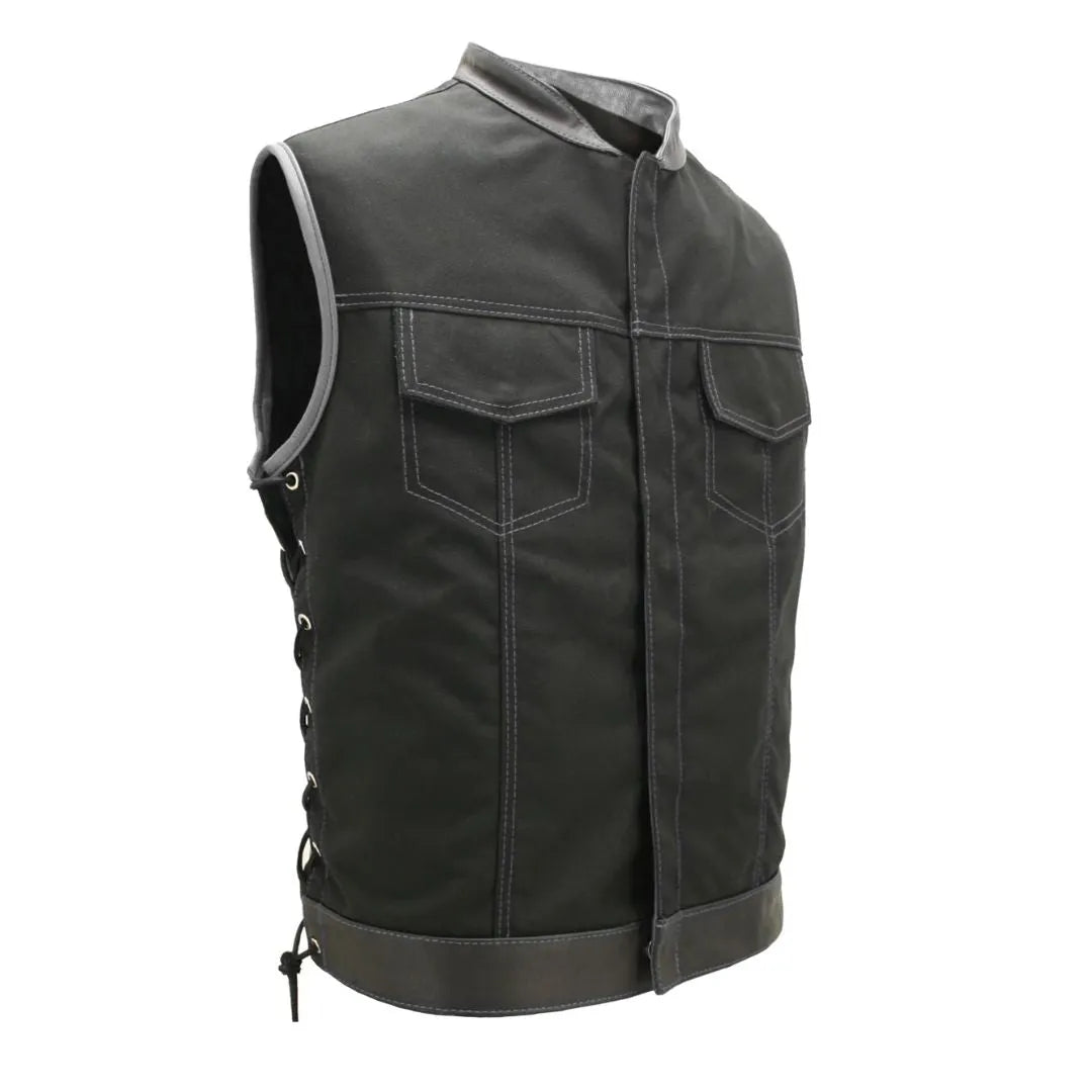 SOA Style Side Lace Water Resistant Military Grade Fabric (Cordura)