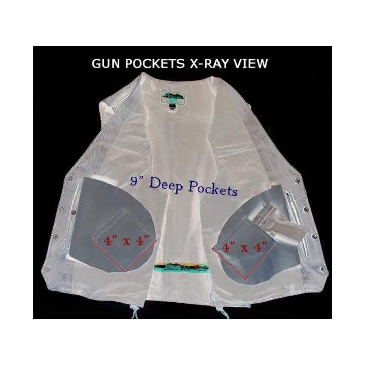 Men's Distressed Brown Classic Biker Vest