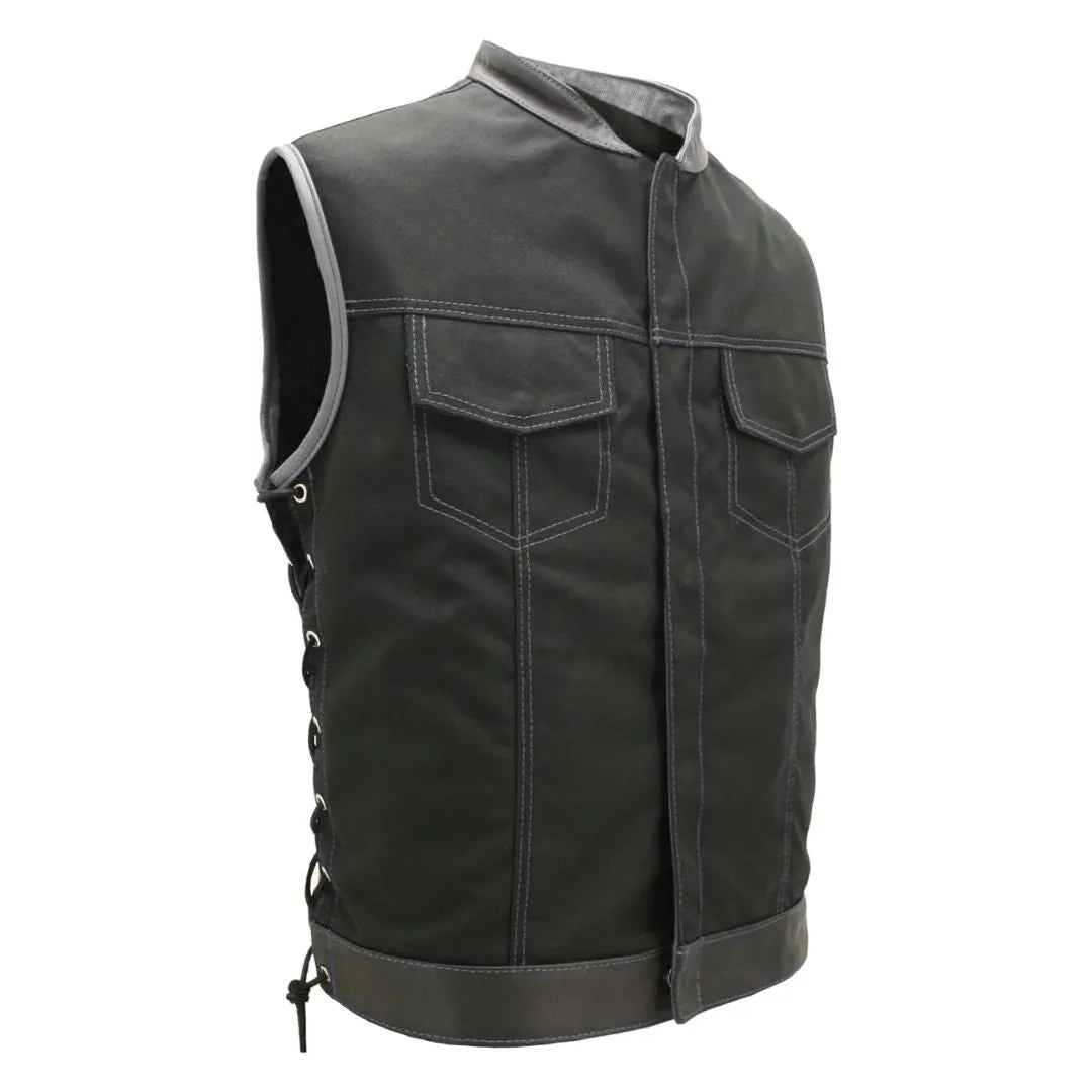 SOA Style Side Lace Water Resistant Military Grade Fabric (Cordura)