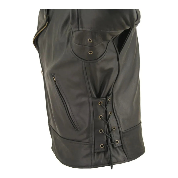 Men's Beltless Biker Jacket