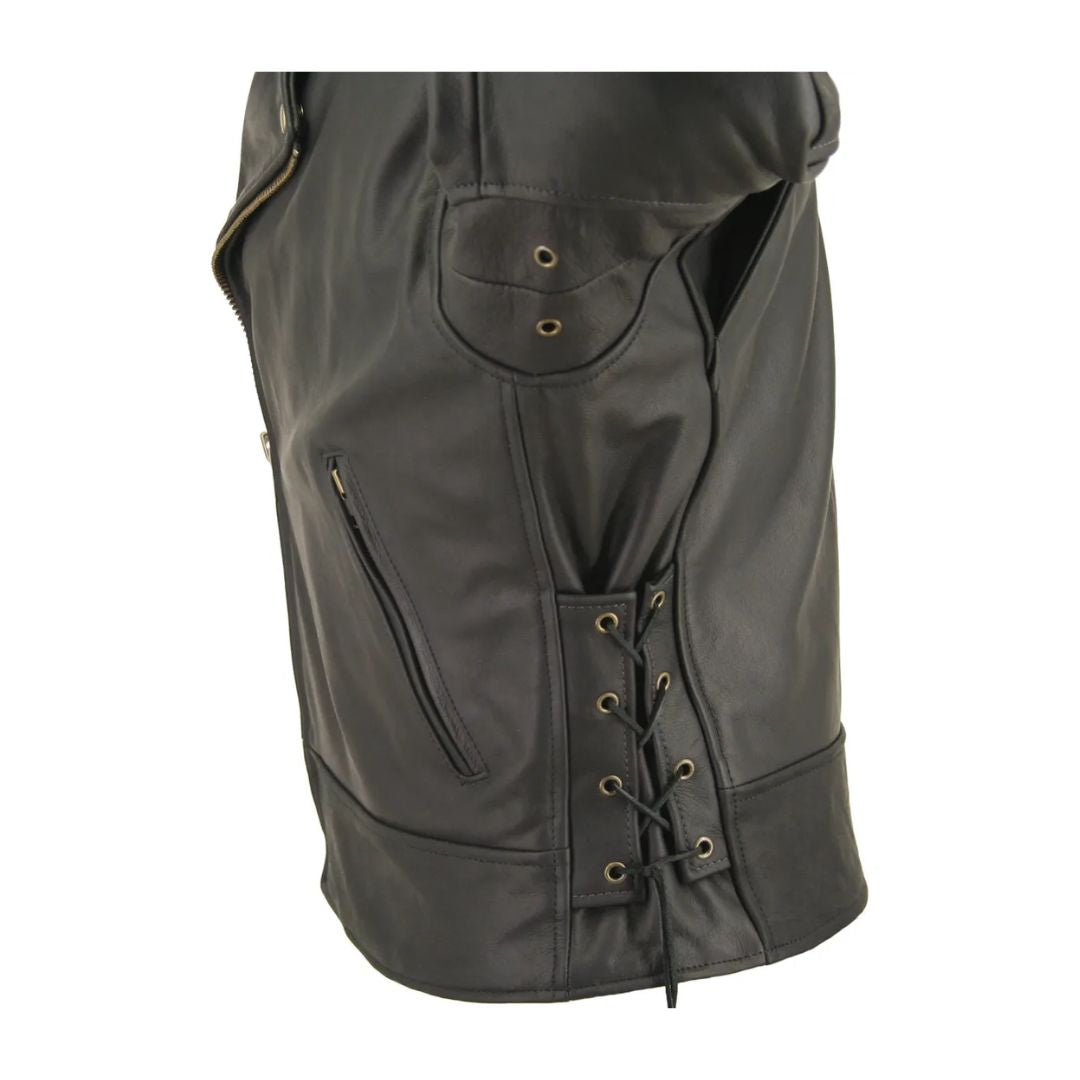 Men's Beltless Biker Jacket