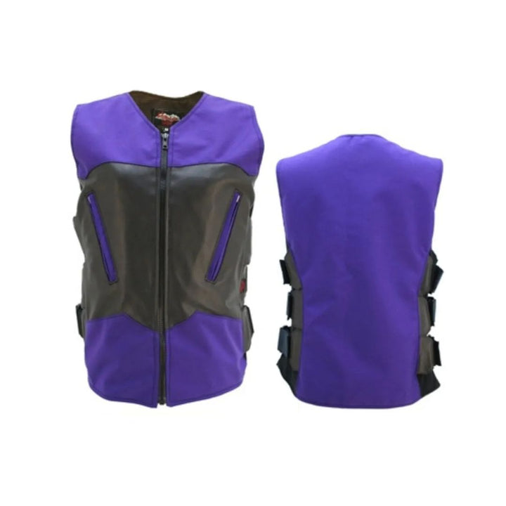 Women's Interceptor Combo Leather/Cordura Vest