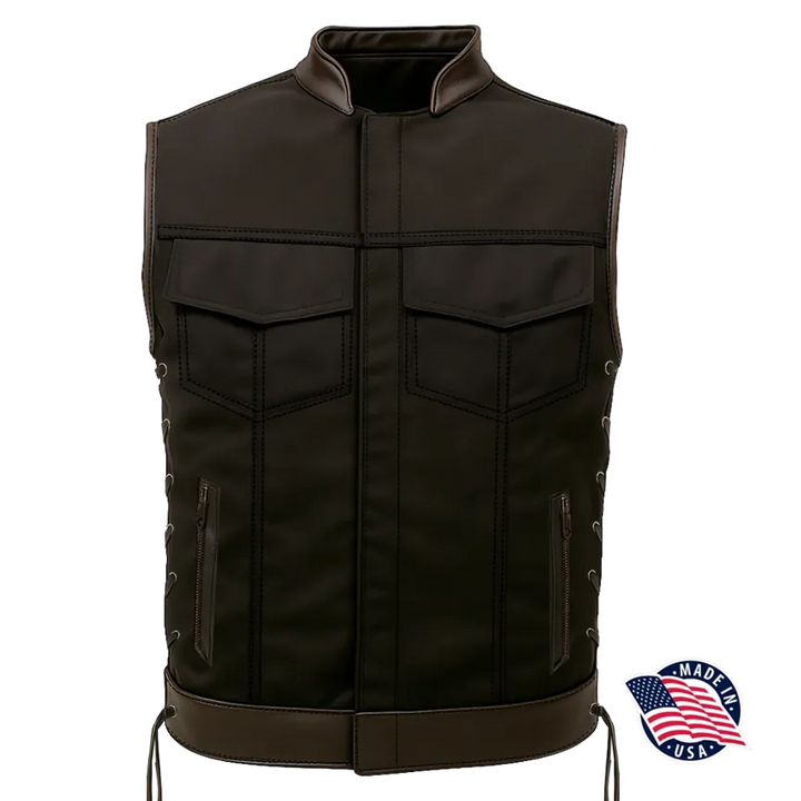 Custom-Made Club Vest Water Resistant Military Grade Fabric (Cordura)