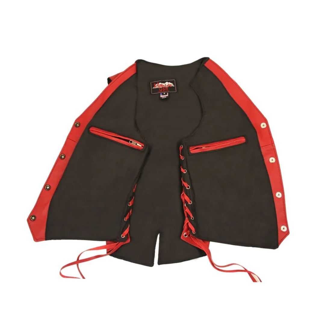 Women's Leather Vest