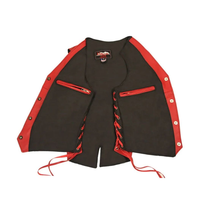 Women's Leather Vest