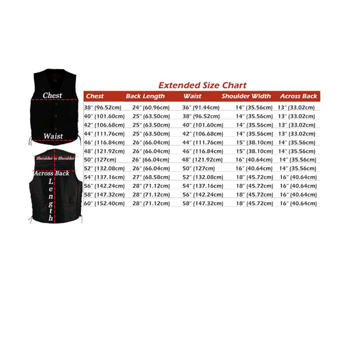 Men's Defiance Biker Vest