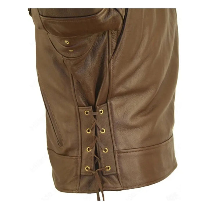 Men's Beltless Biker Jacket