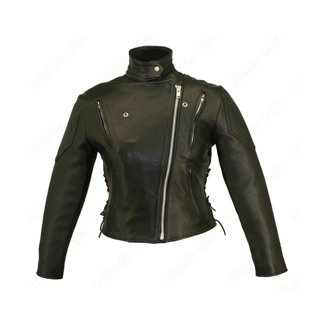 Women's Vented Biker Jacket