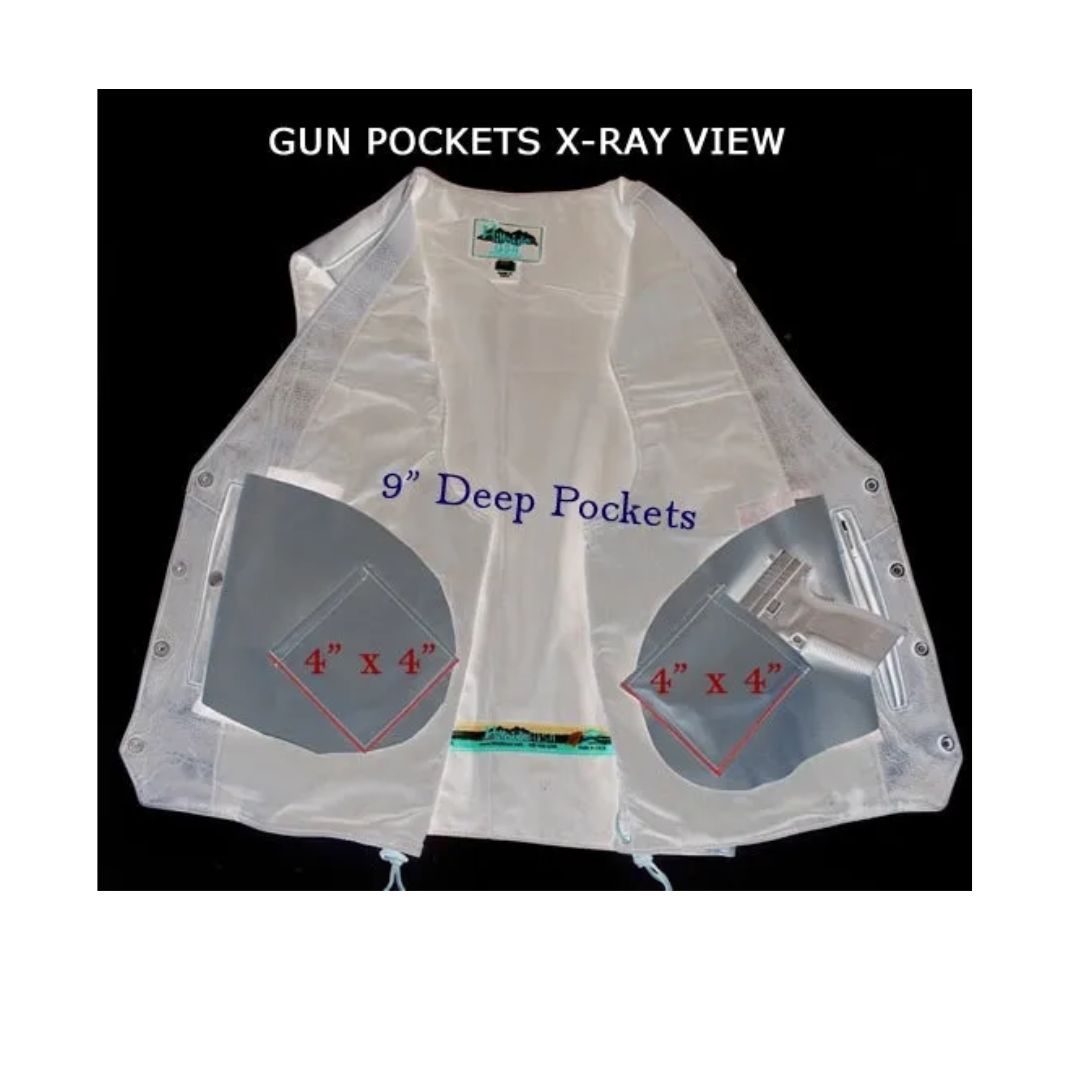 Men's Two Tone Horsehide Biker Vest