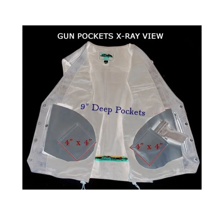 Distressed Brown Cruiser Leather Vest