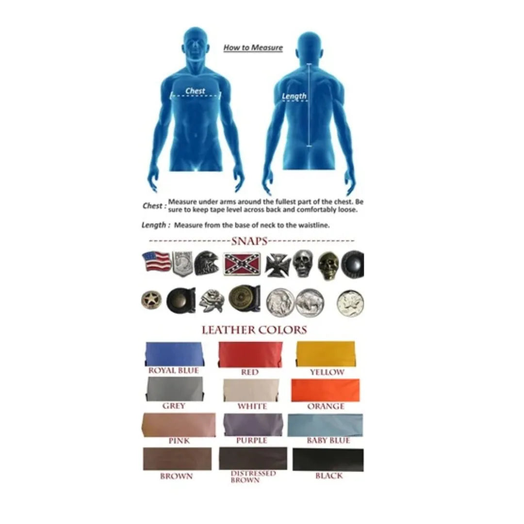 Cruiser Leather Vest (Custom)