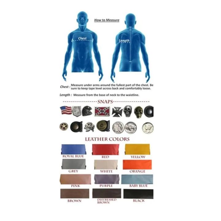 Cruiser Leather Vest (Custom)