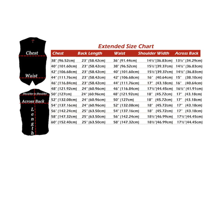 Men's Horsehide Biker Vest (Custom)