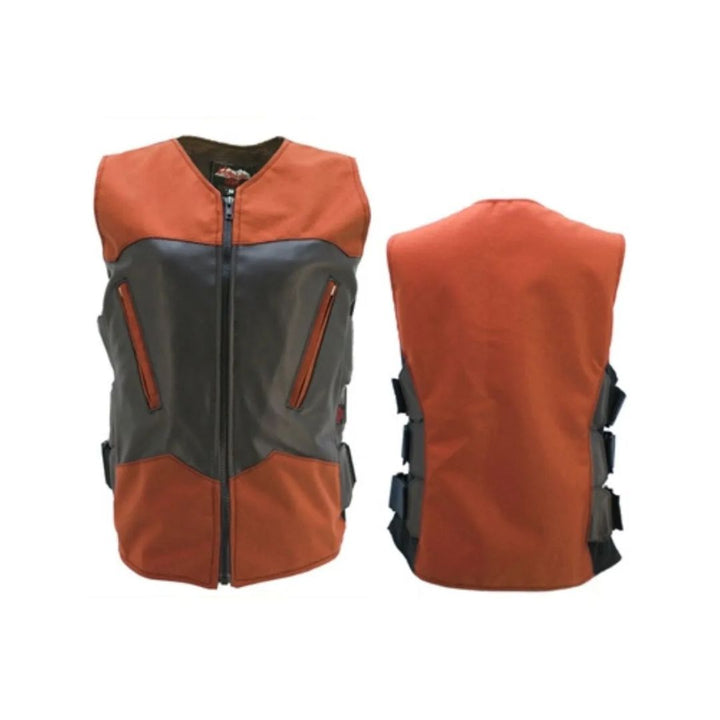Women's Interceptor Combo Leather/Cordura Vest