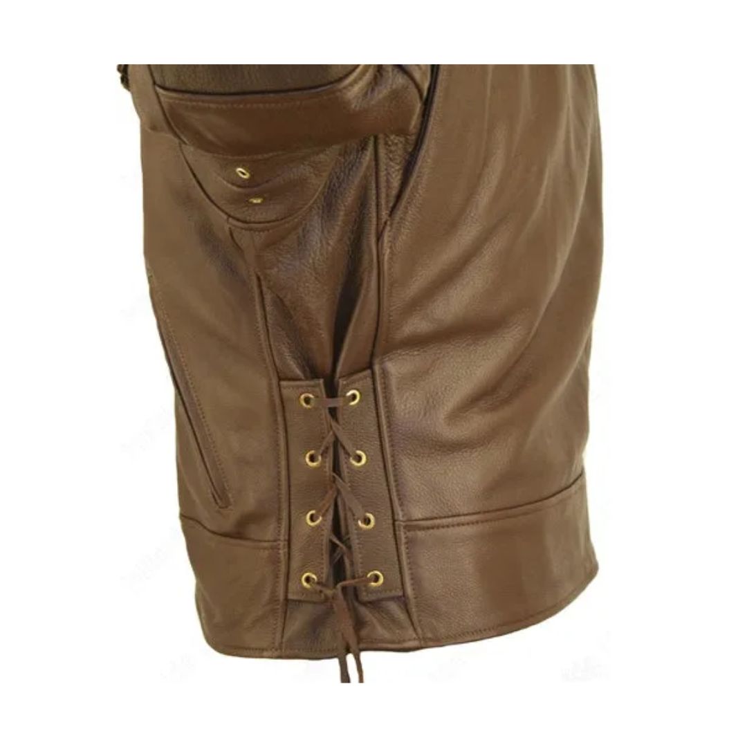 Men's Beltless Biker Jacket