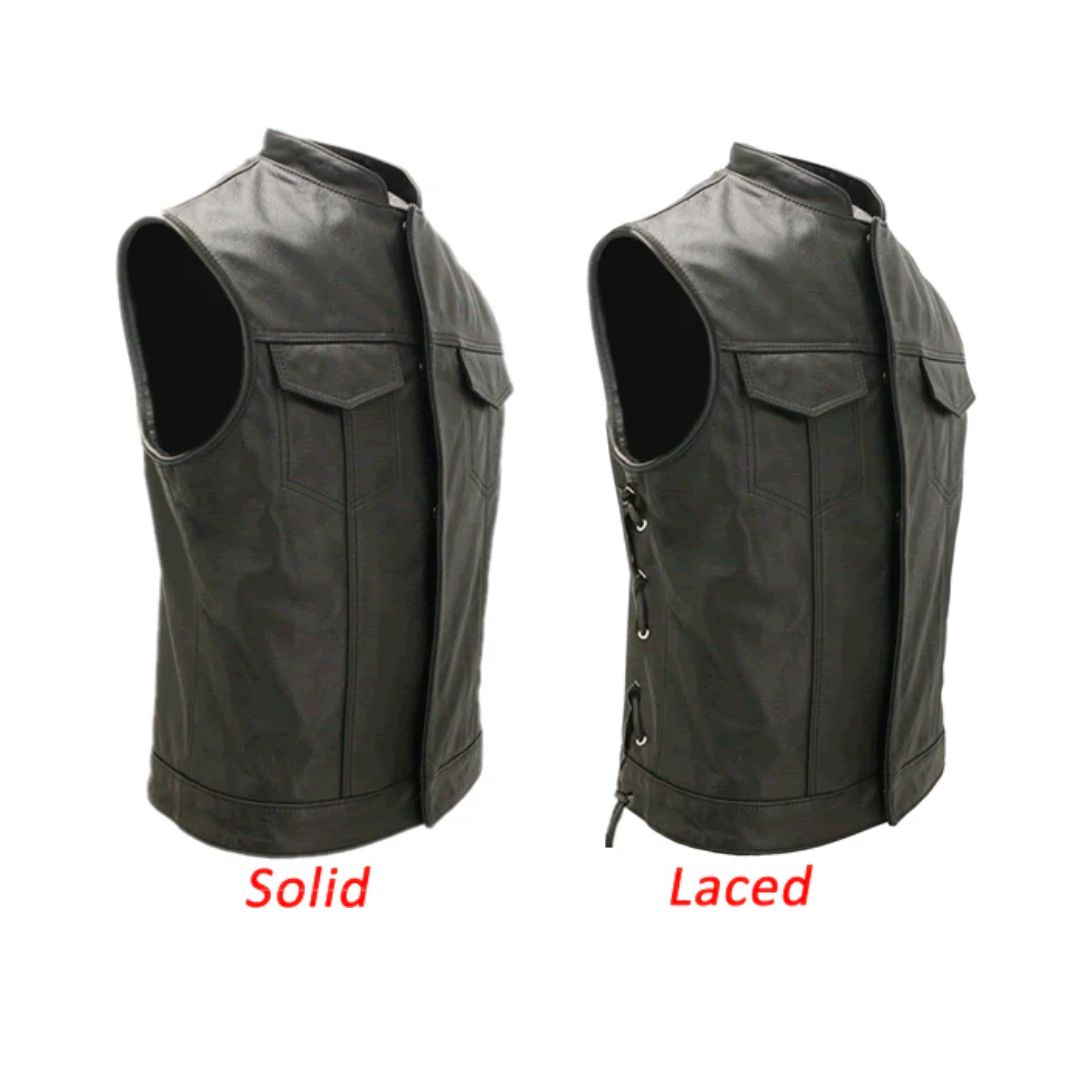 Club Style Biker Vest Custom- Made