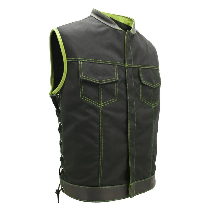 SOA Style Side Lace Water Resistant Military Grade Fabric (Cordura)
