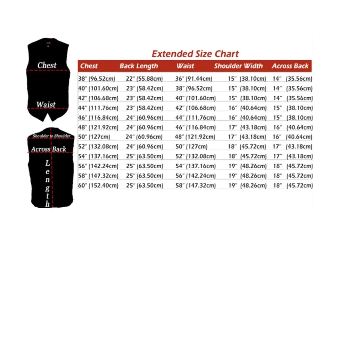 Men's Zipper Racer Leather Vest Brown