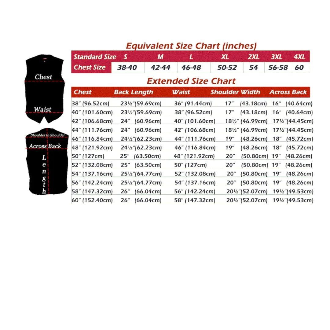 Men's Denim Style Lace Side With Reflective Trim Vest