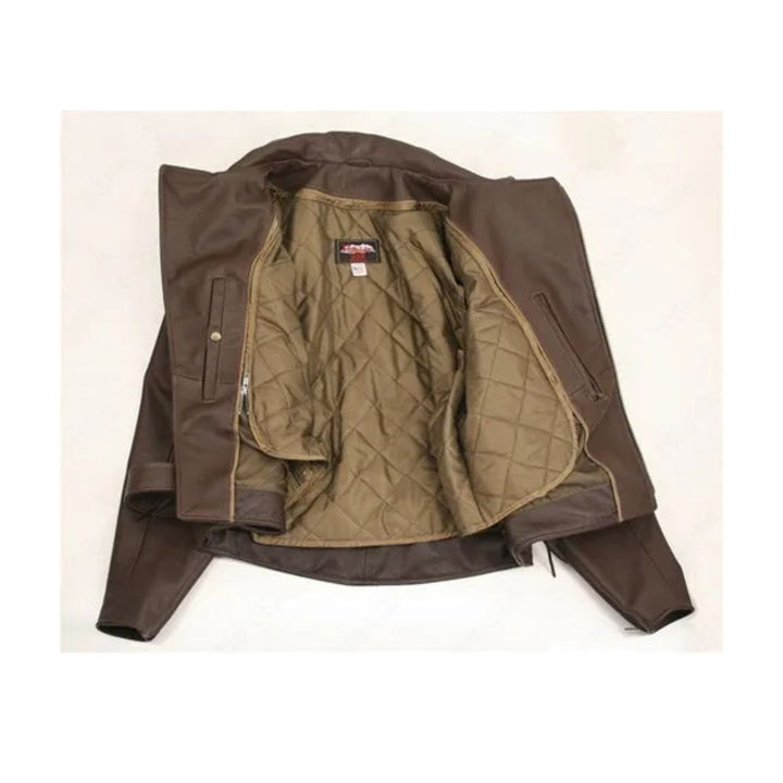 Men's Beltless Biker Jacket