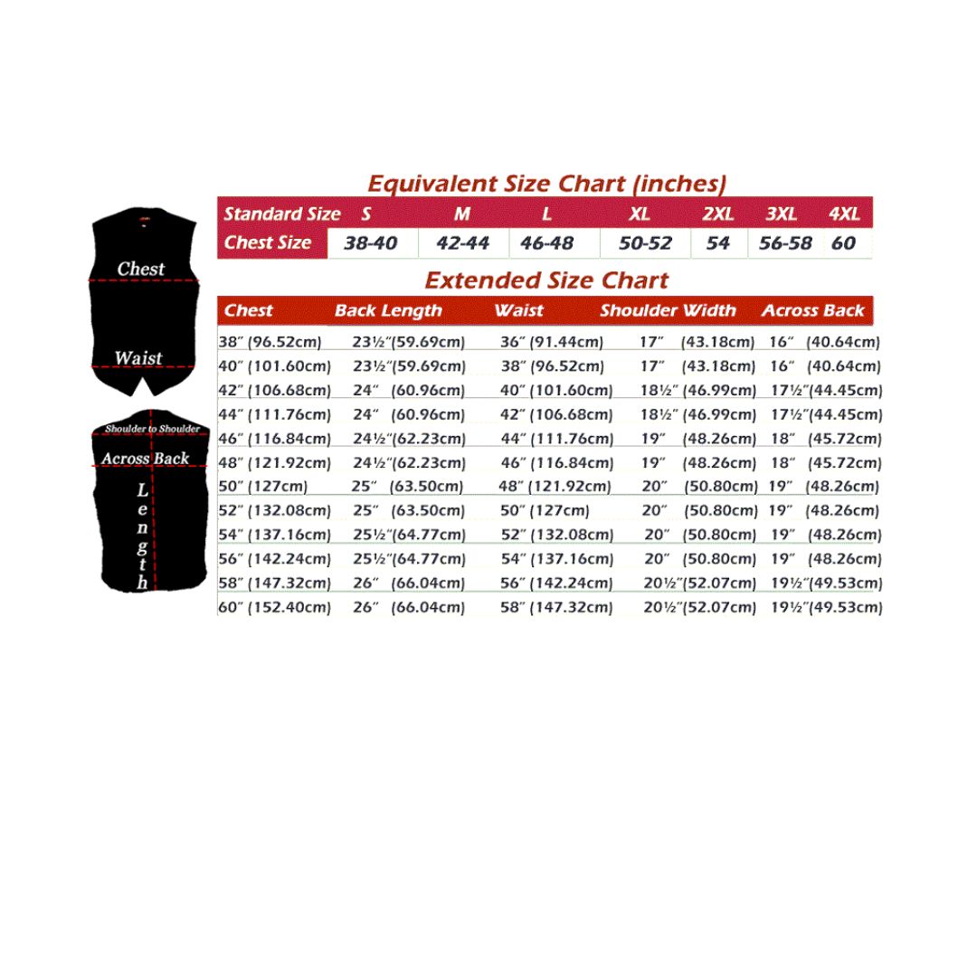 Men's Western Style Black American Bison Leather Vest