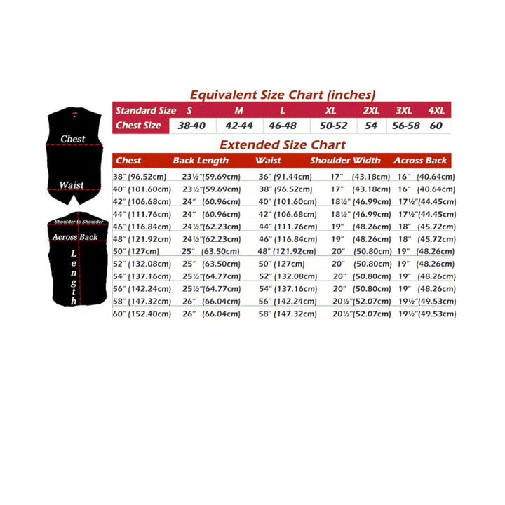 Men's Western Style Black American Bison Leather Vest