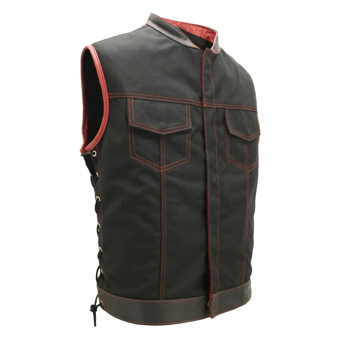 SOA Style Side Lace Water Resistant Military Grade Fabric (Cordura)