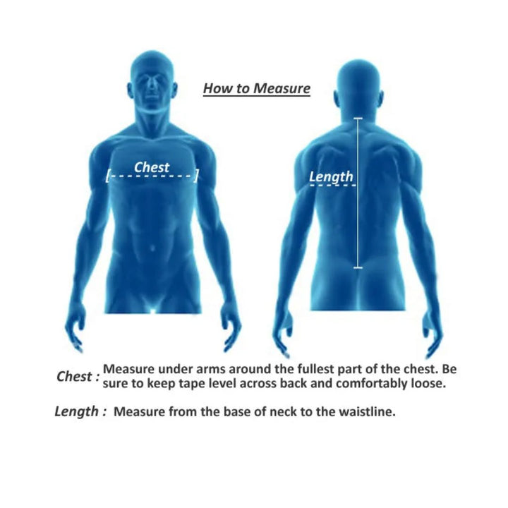 Men's Semi-Perforated Biker Vest