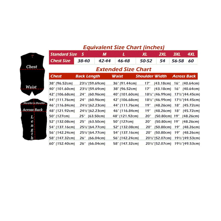 Men's Laced Side Full Perforated Classic Biker Vest