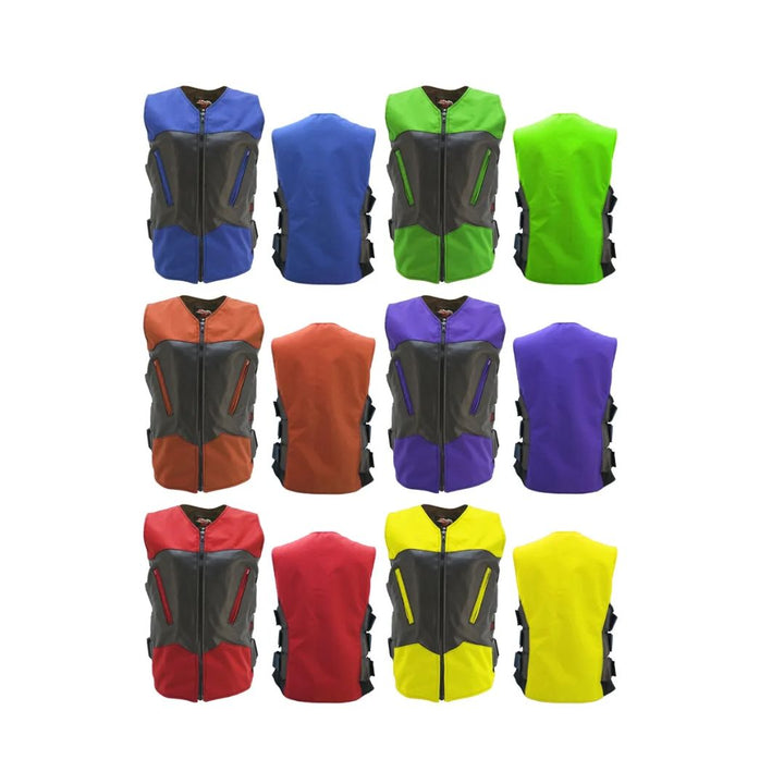 Women's Interceptor Combo Leather/Cordura Vest