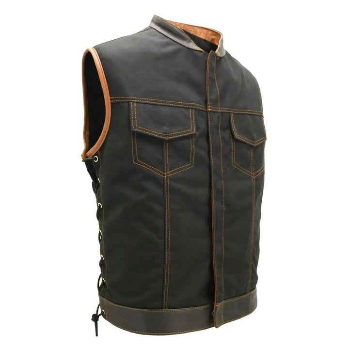 SOA Style Side Lace Water Resistant Military Grade Fabric (Cordura)
