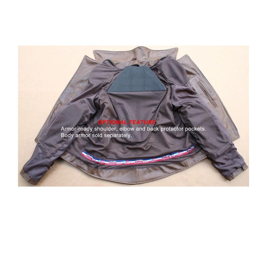 Men's Beltless Biker Jacket