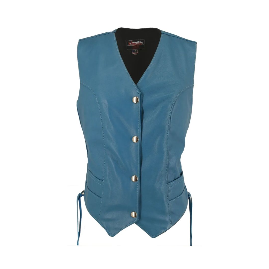 Women's Leather Vest