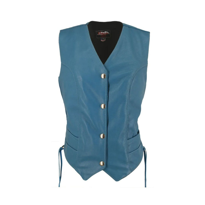 Women's Leather Vest