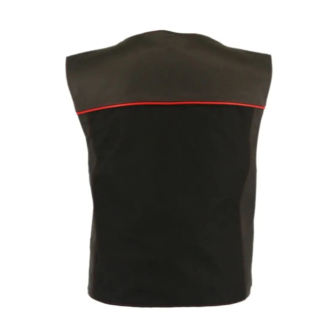 CX Combo Cordura/Leather Vest  (Custom-Made)