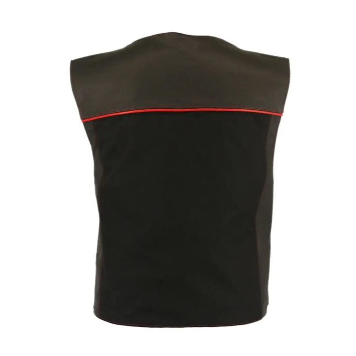 CX Combo Cordura/Leather Vest  (Custom-Made)