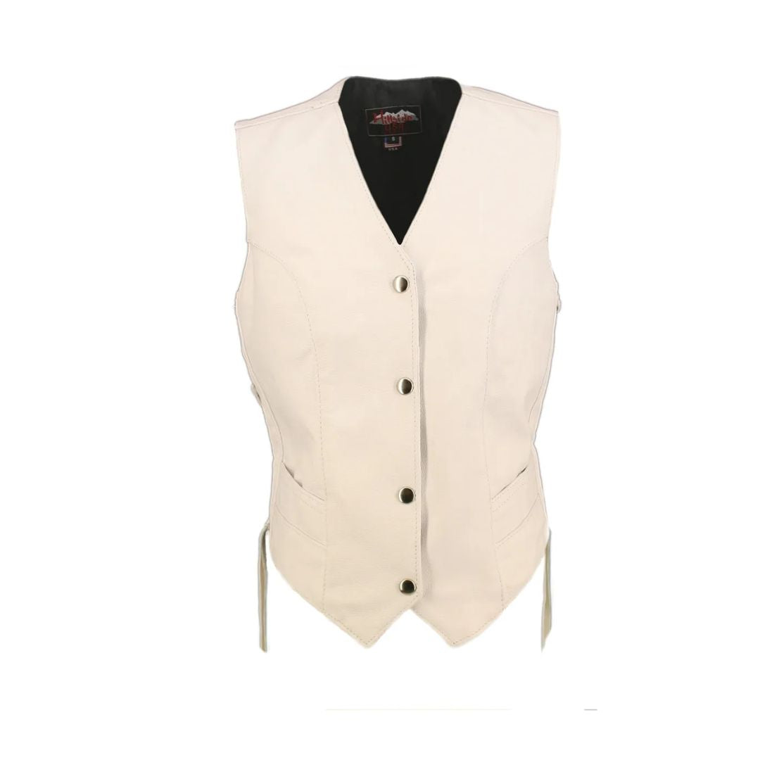 Women's Leather Vest