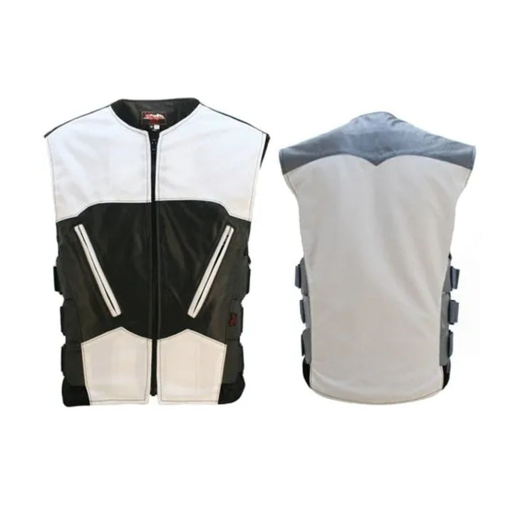 Interceptor Leather & Cordura Combo Vest